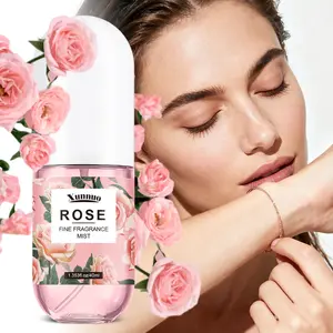 40ML Rose Perfume Spray, Elegant Floral Scented Body Mist, Gentle Skin-Friendly Fragrance, Perfect for Romantic Dates, Women's Best Rose Body Spray