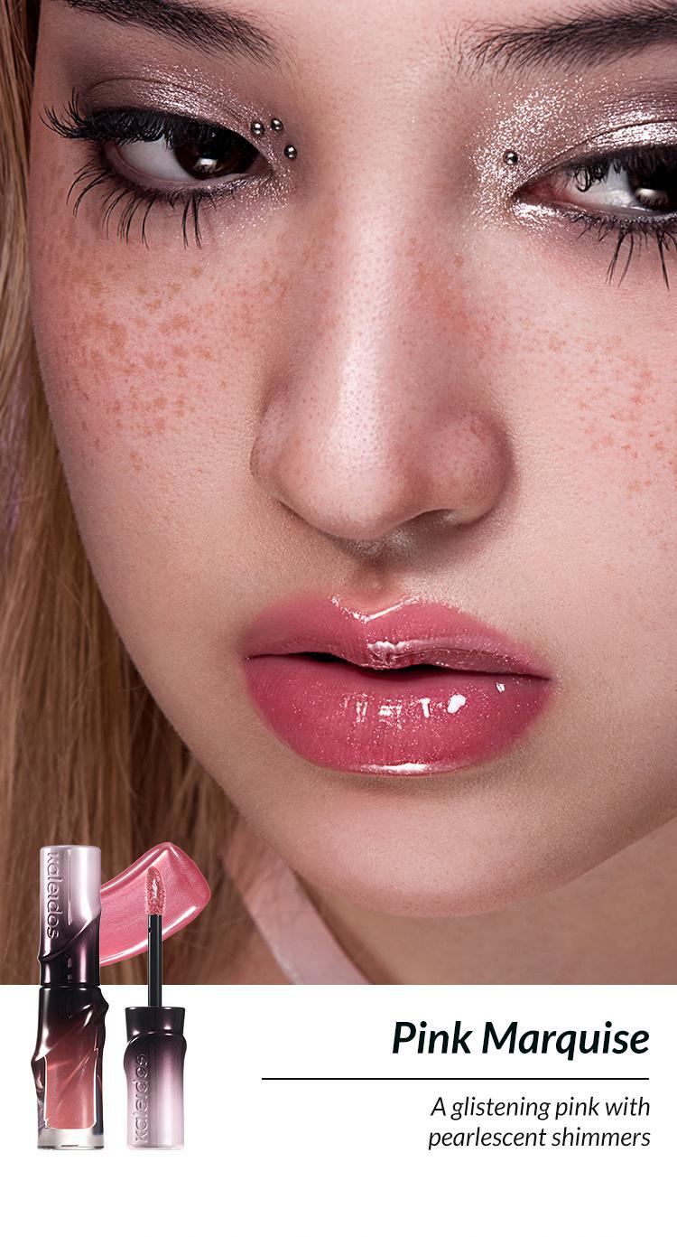 Kaleidos Untamed Glow Glossy Lip Glaze | Vinyl-Like Shine, High-Beam Shimmers, Hydrating, Nourishing Lip Gloss for Ultimate Comfort & Luminous Finish, Suitable for All Occasions Lip Makeup, Girls & Women Makeup Accessories