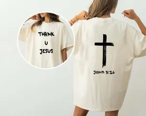 Daydrian Harding Thank U Jesus Sand Unisex T-Shirt/Sweatshirt/Hoodie, Unisex Men & Women, Trendy Streatwear Gift