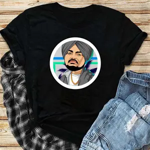 Music Vintage Sidhu Moose Wala Funny Graphic Gifts T-Shirt