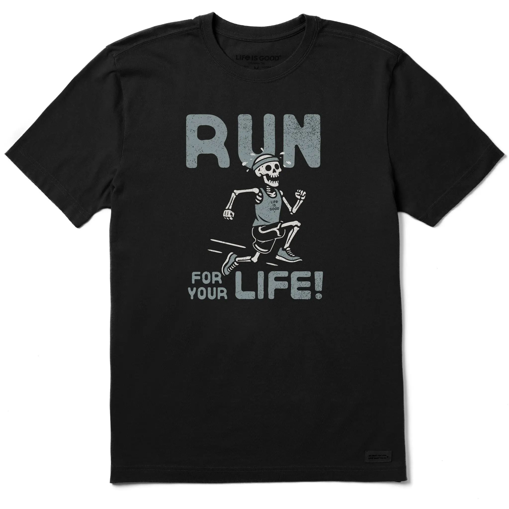 Men's Run for your Life! Short Sleeve Crusher Tee