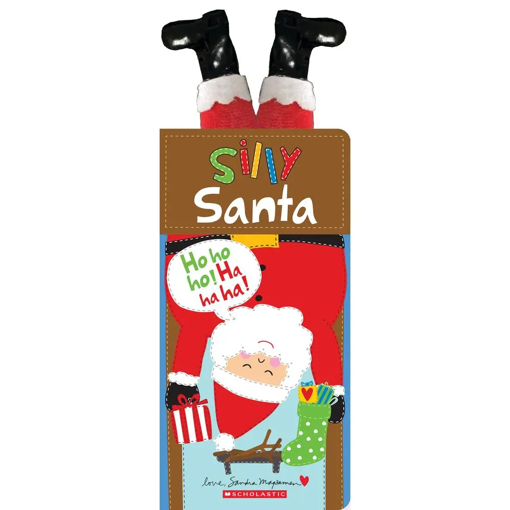 USED-Silly Santa: A Touch-And-Feel Holiday Joke Book (Perfect Christmas Gift or Stocking Stuffer) by Magsamen, Sandra (Paperback)