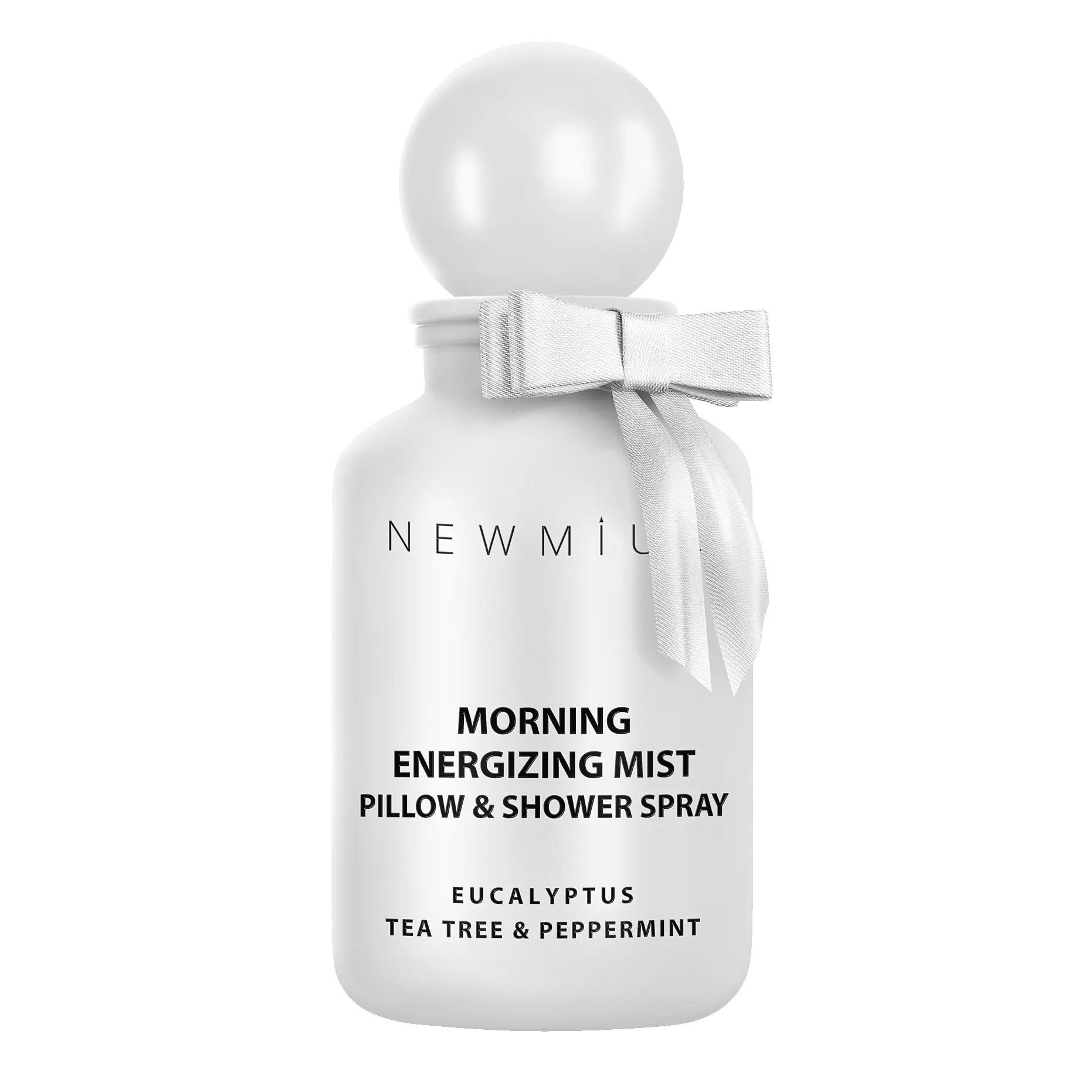 Morning Energizing Mist Pillow & Shower Spray with Eucalyptus Tea Tree & Peppermint Essential Oils for Relaxation Calming Stress Relief & Sinus Cooling Linen Room Freshener