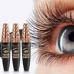 3pcs 3D Volumizing Mascara - naturally enlarges the eyes, thickens thin and sparse lashes, creates a layered 3D lash look, applies smoothly without pulling, gentle and non-irritating, smudge-resistant, suitable for all makeup looks