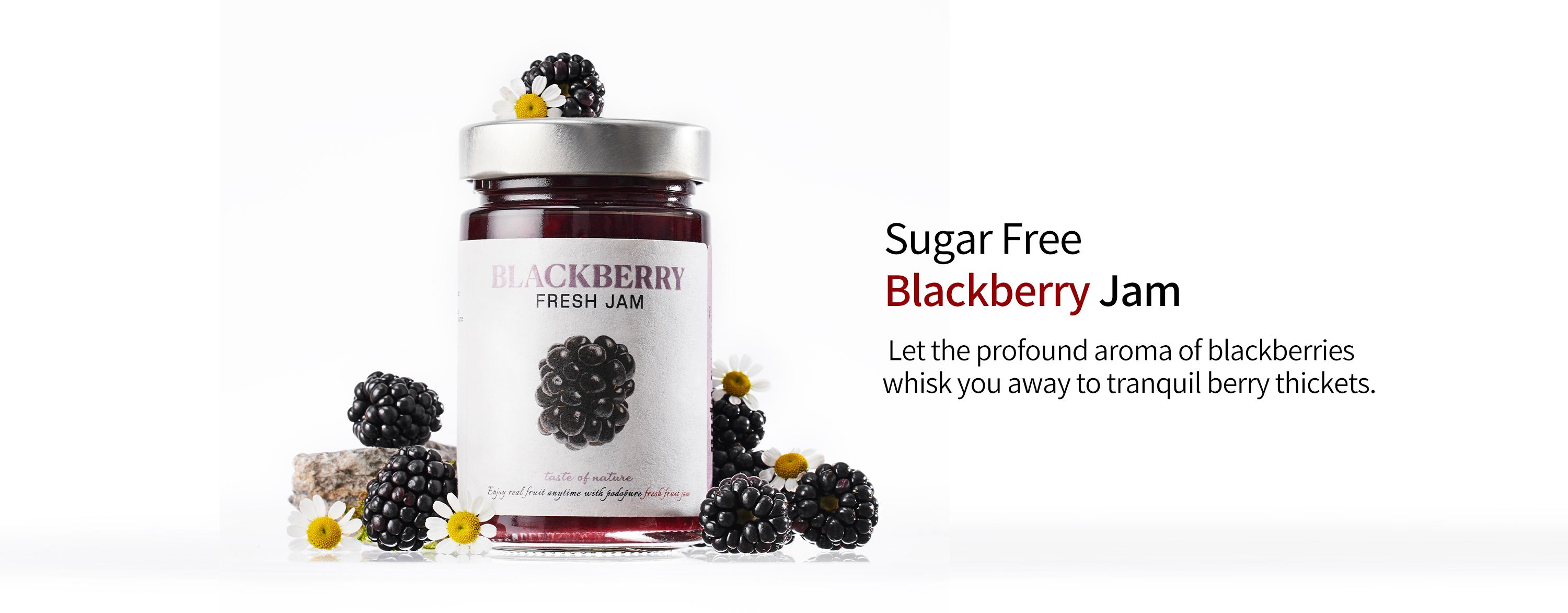 Sugar-Free Fresh Black Berry Jam