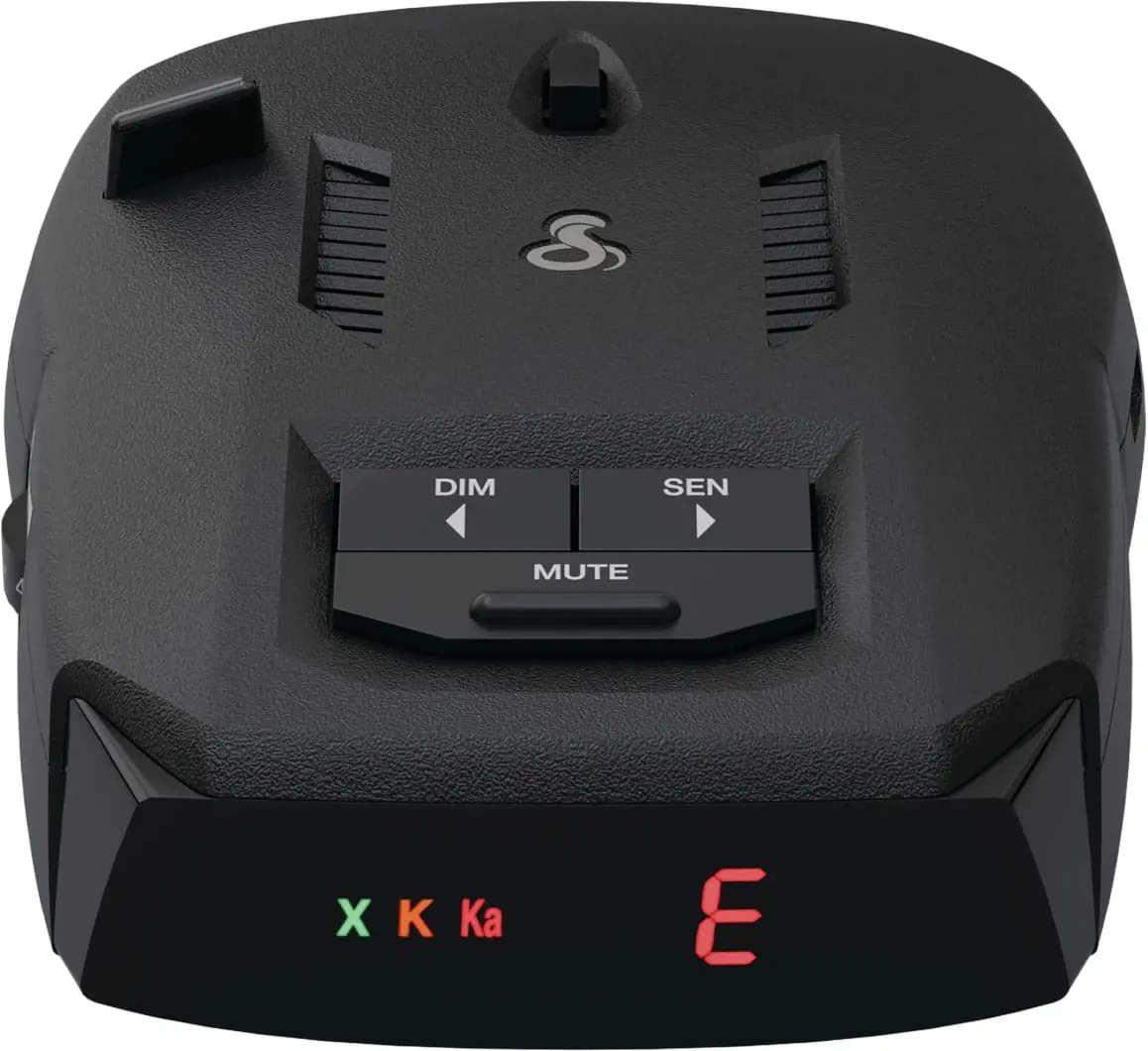 Cobra - RAD 390 Radar and Laser Detector - Black