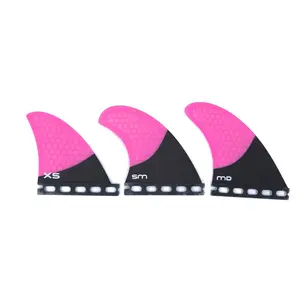 HONEYCOMB AND CARBON FIBER SURF FINS