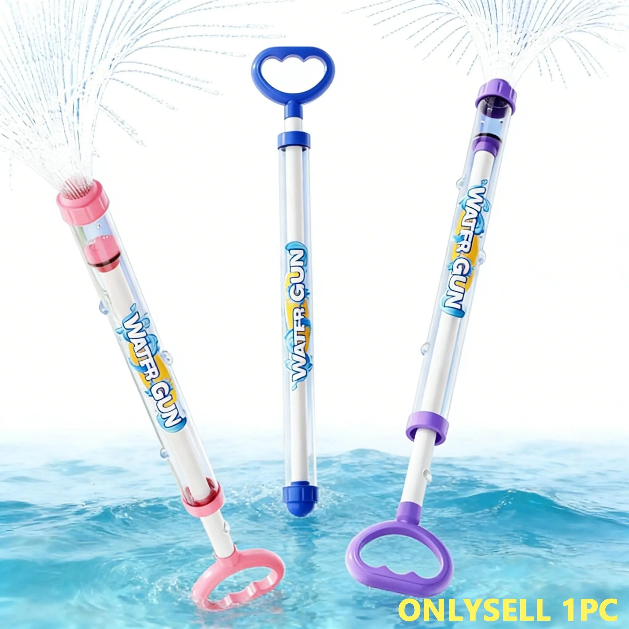 Firework Water Gun Set, Water Blasters, ABS Plastic Waterblaster, Outdoor Water Soaker, Water Squirt Guns, Vibrant Spray Pattern, Perfect Summer Outdoor Toy, Ideal for Birthday, Beach & Pool Games