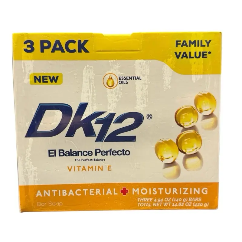 DK12 from Guatemala Soap Jabon 3 pack of 140 gr each Antibacterial