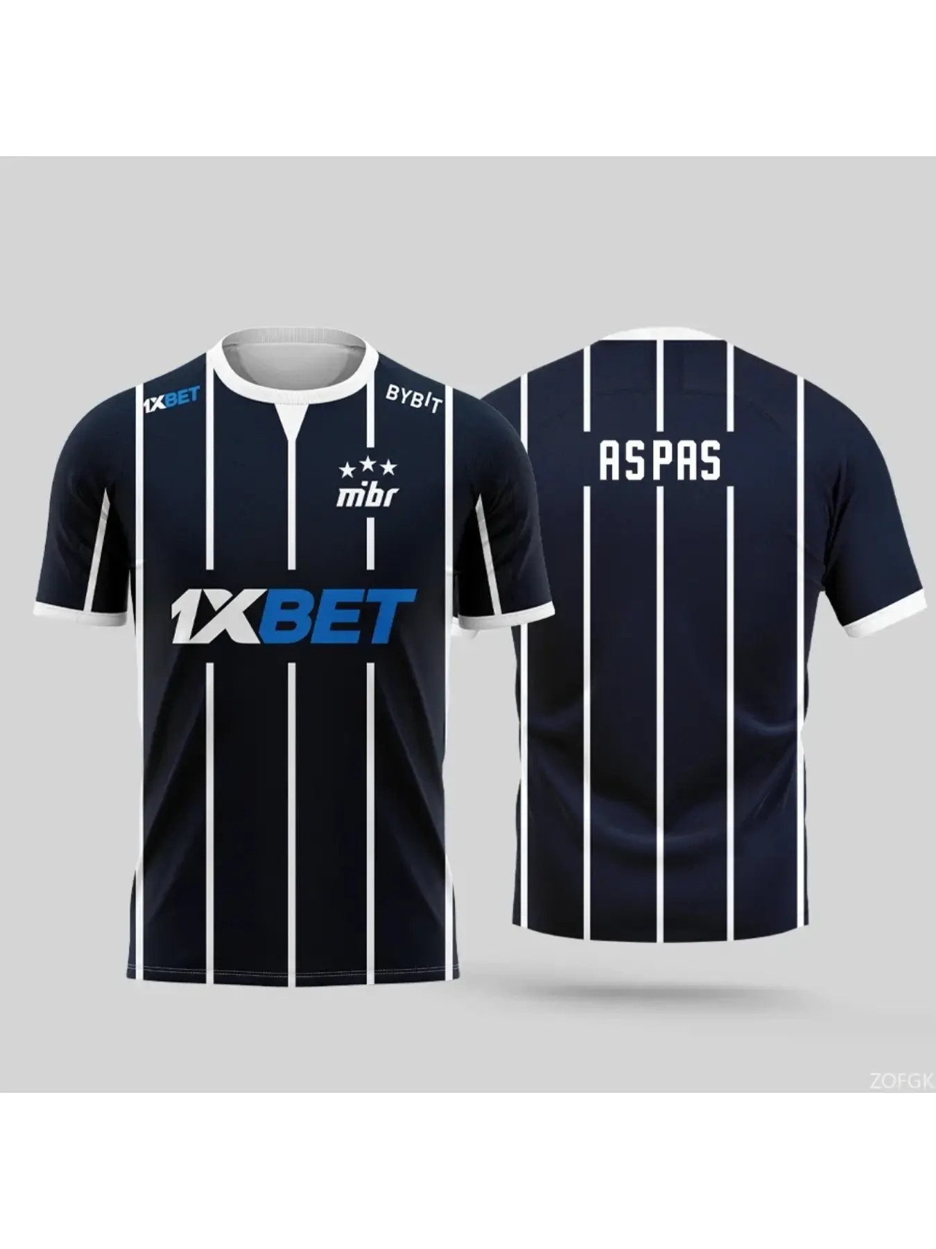 NEW 2026 MIBR TEAM GAMING ENTHUSIAST ASPAS VALORANT GAMING ATHLETIC JERSEY MEN'S WOMEN'S SUMMER CASUAL TOP