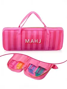 Mahjong Push Rod Bag with Handle and Zipper, Mahjong Tile Storage Bag, Organizer Bag, Protective Case Only, Durable Design, Perfect Gift Idea