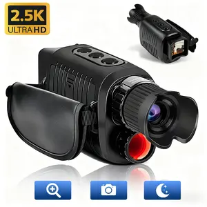 2.5K Night Vision Monocular-10X Digital Zoom,7 Levels of infrared,Photos&Videos,2000mAh Rechargeable Battery,Night Vision Goggles for Adults,Gear for Hunting&Camping&Hiking,Night Vision Telescope,Gifts for Men,Birthday gift