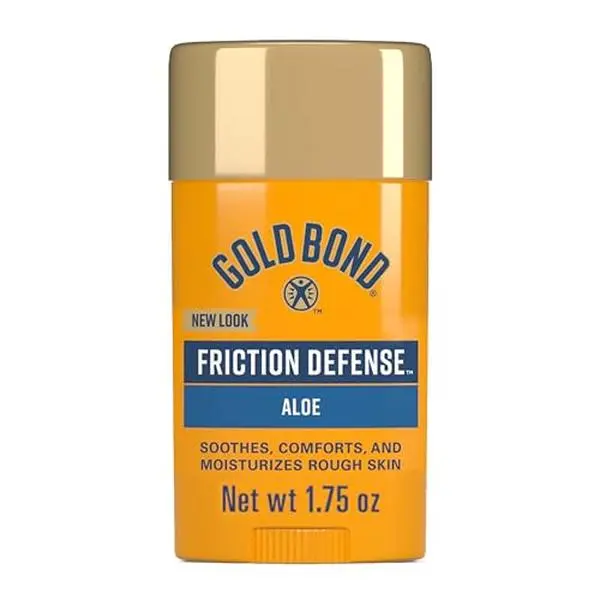 Friction Defense Stick, Anti Chafing Stick with Aloe, 1.75 oz. | Anti-chafing stick to soothe, comfort & moisturize chafed skin, arm, chest, bra lines, thigh, skin rolls