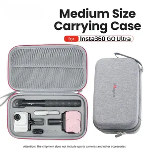 Insta360 Go Ultra Storage Bag, Shadow Stone Protective Sports Accessories, Durable and Lightweight Design, Ideal for Outdoor Activities