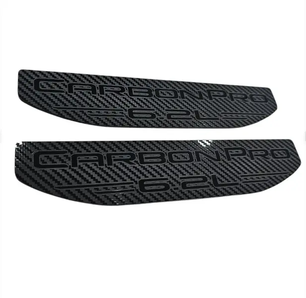 Aftermarket custom emblems compatible with 2020-2026 GMC 1500 Carbon Pro Fender Emblems