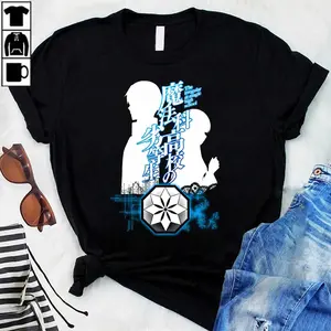 Vintage Funny Art The Irregular At Magic High School T-Shirt Cotton Menswear
