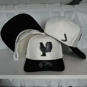 Gallo plate SnapBack hat-white/black