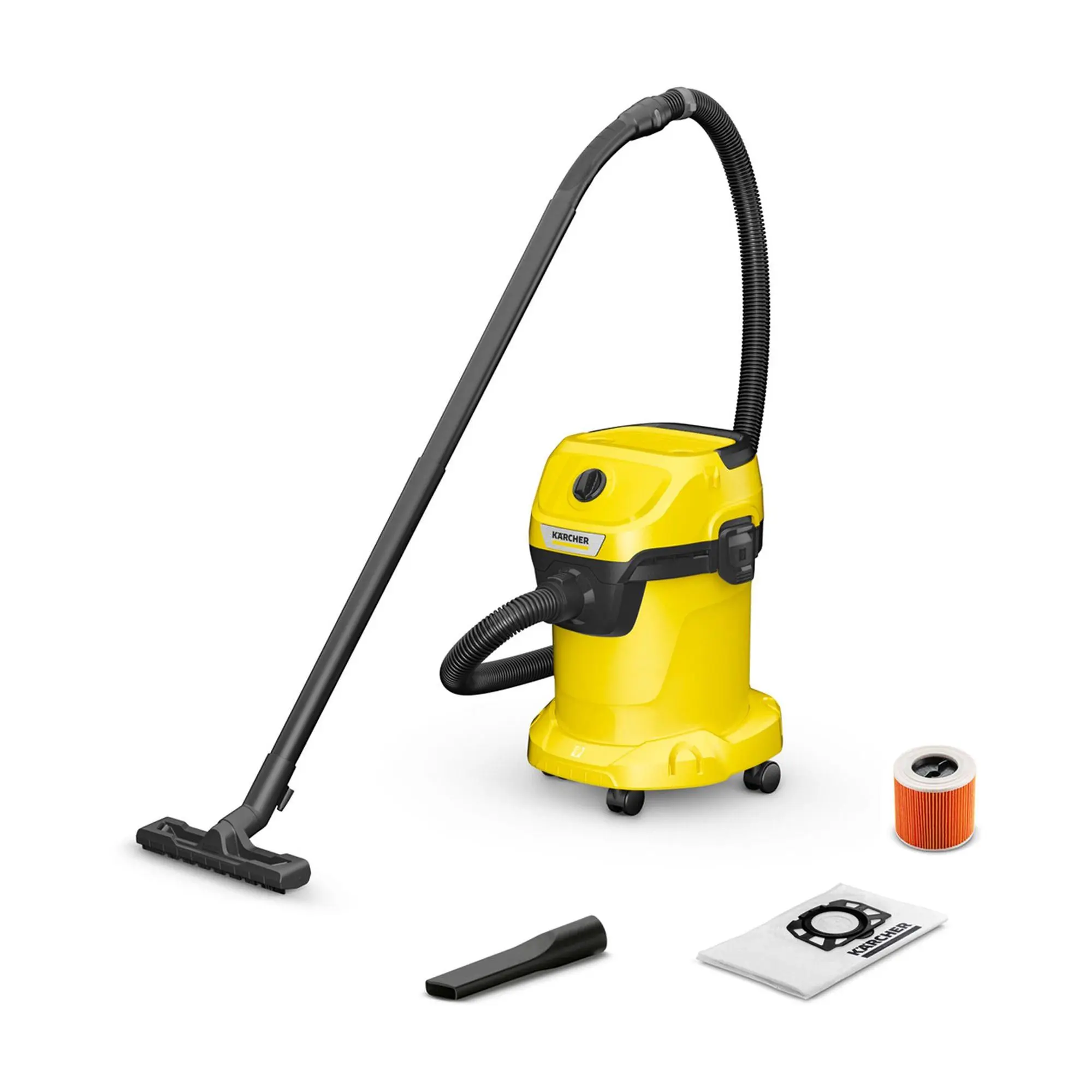 Karcher WD 3 Multi-Purpose 4.5 Gallon Wet/Dry Shop Vacuum Karcher WD 3 Multi-Purpose 4.5 Gallon Wet/Dry Shop Vacuum