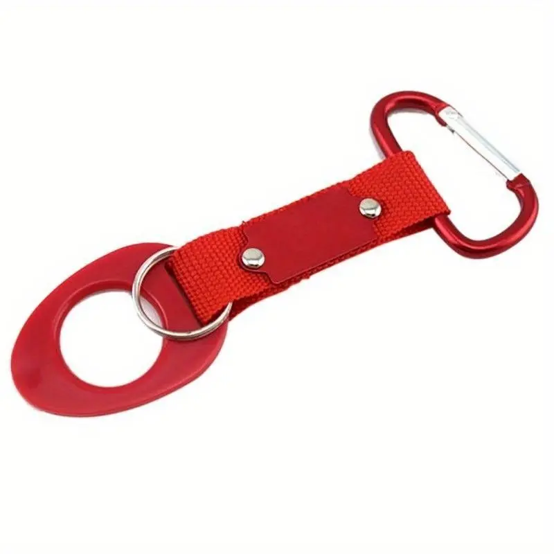 1pc Durable Aluminum Water Bottle Lock For Camping And Hiking - Securely Attach Your Bottle