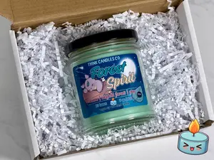 Forest Spirit Candle | Hand Poured Vegan Wax Blend Candle | 9 oz, 4 oz, 2 oz Snap Bar