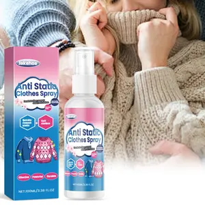 Clothing Anti-Static Wrinkle Spray, Smooth Comfortable Fabric Softener, Removes Clothes Folds, Static-Free Finish, Ideal for Daily Use