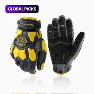 Heavy Duty Work Gloves, 1 Pair Cut Resistant Gloves, TPR Protective Gloves, Touch Screen Work Gloves, Ergonomic Design Gardening Gloves for Men & Women, Construction Gear, Safety, Protector, Touchscreen Work Gloves