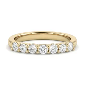 Seven Stone Classic Round Diamond Ring
