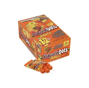 Pulparindots Mango Flavor Authentic Mexican Candy By De La Rosa 12 Pieces