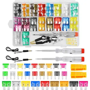 306PCS Car Fuse Assortment Kit, Mixed Vehicle Blade Fuses, Standard & Mini & Low Profile Mini Fuse-2A 5A 7.5A 10A 15A 20A 25A 30A 35A, Car Replacement Accessories for Most Vehicle