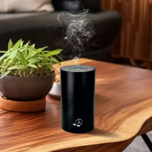 Aroma Retail Black Scent Machine Travel with Fragrance Oil - Scented Oil Diffuser - Air Freshener - Car Air Freshener - Home Fragrance
