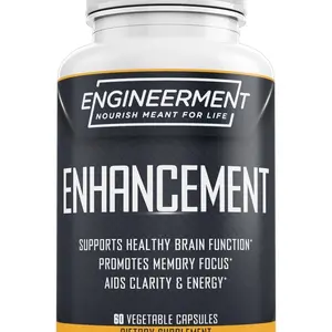 Enhancement Supplement Vitamin for Healthy Brain Function, Promotes Memory, Focus, and Energy - Comfort