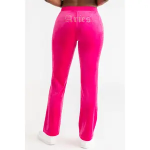 Juicy Couture Aries Customizable Big Bling Velour Track Pants Juicy Couture Aries Customizable Big Bling Velour Track Pants