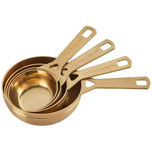 Le Creuset Gold Measuring Cups Set of 4