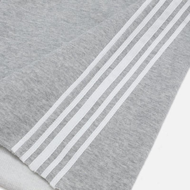 Hip-Hop Style Wide-Leg Plaid Patchwork Sweatpants Super Loose Casual Sweatpants Side Three Stripes Wide-Leg Straight-Leg Pants Street Fashion Sweatpants