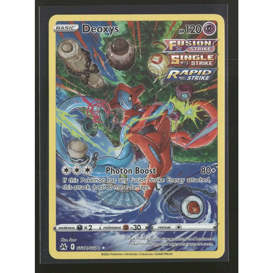 SWSH: Crown Zenith: Galarian Gallery Deoxys #GG12/GG70