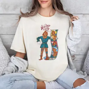 Retro Scarecrow Wizard of Oz Shirt, Musical Theatre Gift, Jonathan Bailey Inspired Shirt, Wicked Musical Theatre Fan TShirt, Fiyero Tee