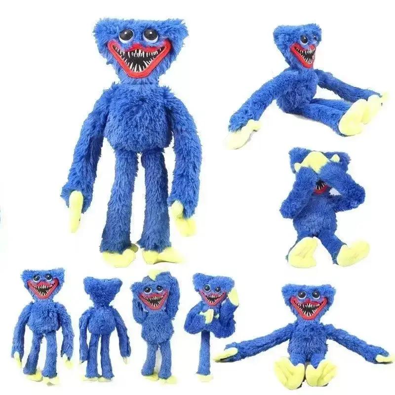 Poppy Playtime Huggy Wuggy & Kissy Missy Plush Set, 40cm Soft Horror Game Stuffed Dolls, Collectible Plushie Gift for Kids & Fans