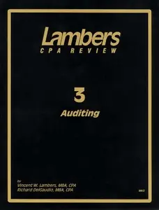 USED-Auditing: CPA Exam Preparation(Lambers CPA Review) by Richard DelGaudio (Unknown)
