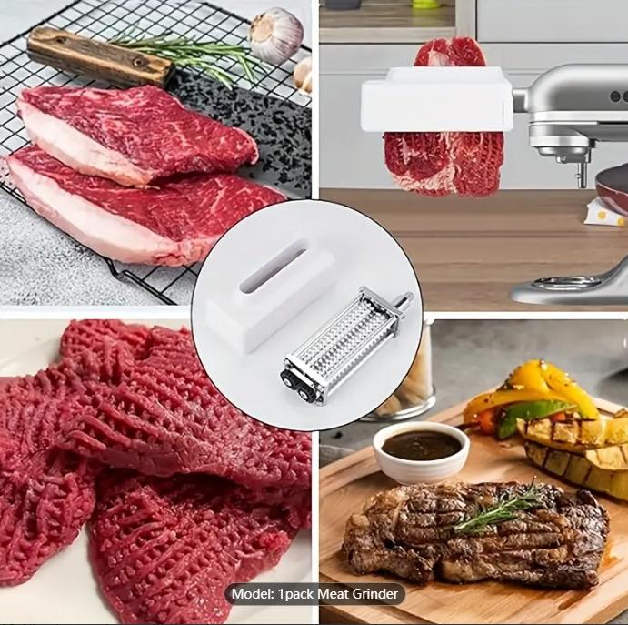 1pack, Meat Tenderizer For KitchenAid Stand Mixer-Meat Tenderizers No More Jams And Break-Tenderize Meat More Smoothly And Cooking Effortless
