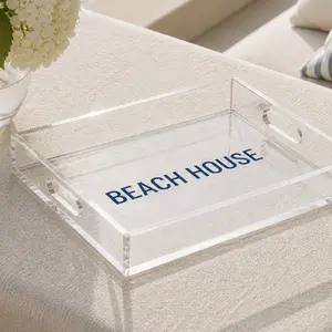 MONOGRAMMED ACRYLIC TRAY