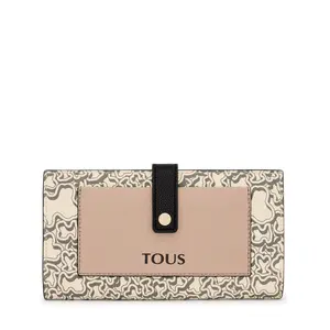 Wallet Pocket beige TOUS Kaos Mini Evolution