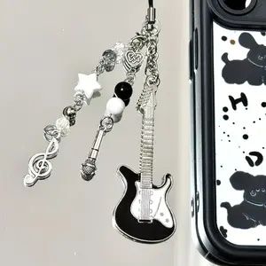 1 charming handmade mobile phone pendant, cute antique card pendant, simple ABS resin girl accessory, cute and fashionable, perfect gift for girls and anime fans, Phone Charms, Phone Chain, suitable for phone cases, bags, CCD camera accessories