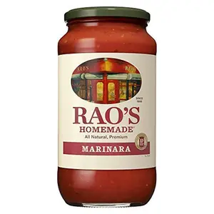 Rao's Homemade Marinara, 32 oz, Tomato Sauce, All Purpose, Keto Friendly Pasta Sauce, Premium Quality, Tomatoes from Italy and Olive Oil