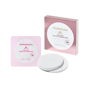 Soonsoojaa Portable One-Step Water Cleansing Pad 2pads(8ml) x 10ea (20pads) #Fits in your pouch! #Easy portable cleansing pads