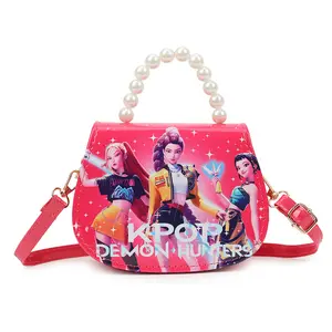 Anime Kpop Witch Crossbody Bag Women Shoulder Purse Coin Purse Trendy Street Style Casual Hot New Crossborder