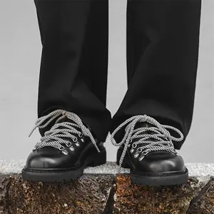 Men'S Classic Derby Sneakers, Solid Color, Street Trendy Style, All-Season Casual Outdoor Footwear, Low Top, Lace-Up, Microfiber Synthetic Upper, Synthetic Lining, Rubber Sole, Round Toe, Microfiber Insole shoe