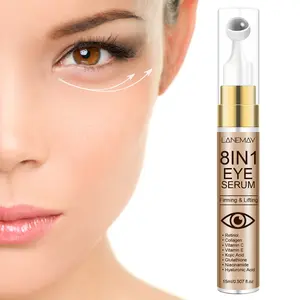 8 in 1 Eye Serum, Gentle Firming & Lifting, Soothing, Hydrating & Moisturizing, Enhanced Absorption, Improves Skin Texture, Suitable for All Skins, Lanemav