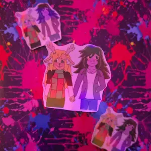 Susie and Noelle Sticker