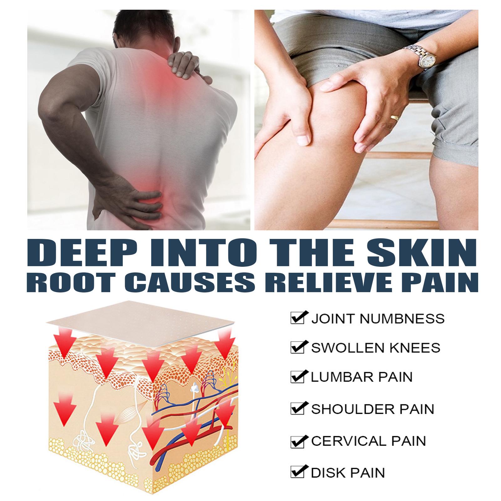 Tube Lumbar Pain Relief Cream for Back, Knee & Hand Joints – Gentle Soothing Care, Deep Moisturizing, Non-Greasy, Fast Absorbing, Lightweight, Non-Sticky, Effective Joint Comfort, Mild Formula, Easy to Use, Daily Care for Waist, Knees, Hands & Body Joints