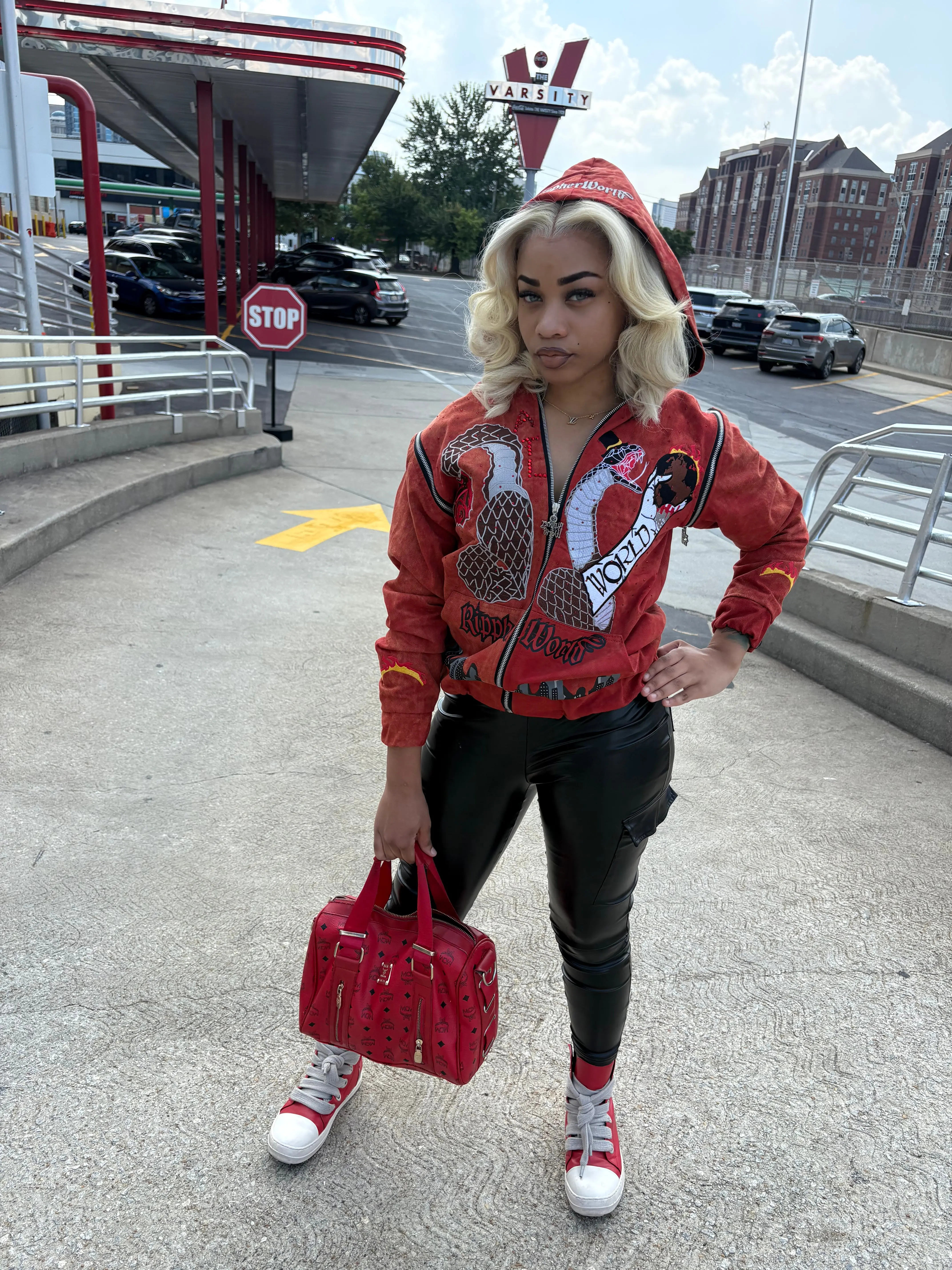 Red Rippherworld Jacket